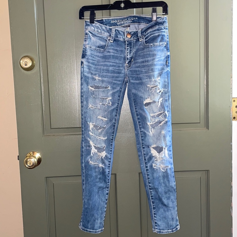 American Eagle Super Stretch Skinny Jeans Size 2